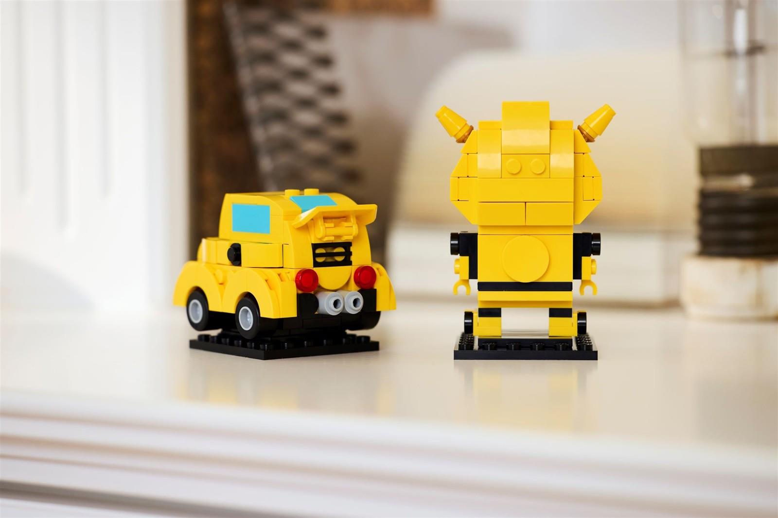 LEGO® BrickHeadz 40804 Bumblebee Mech & Fahrzeug