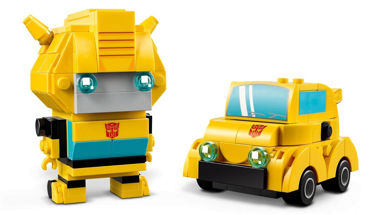 LEGO® BrickHeadz 40804 Bumblebee Mech & Fahrzeug