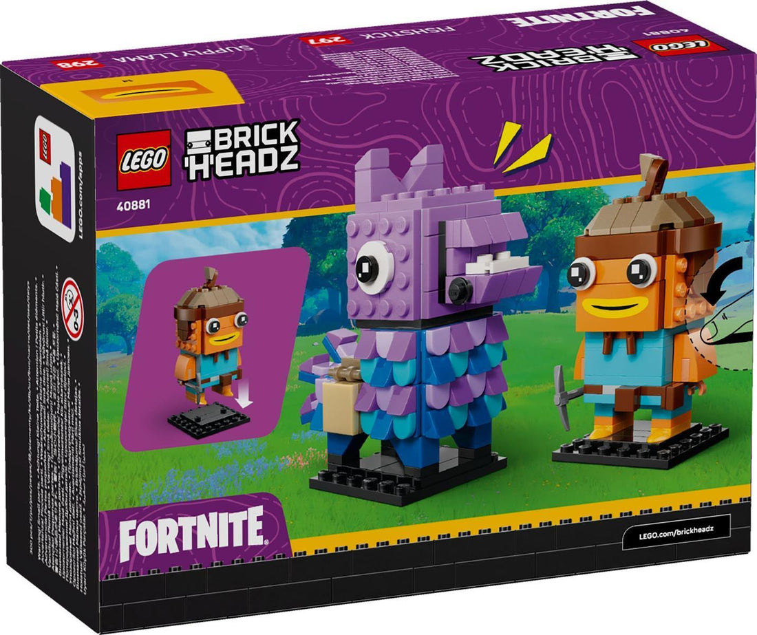 LEGO® BrickHeadz 40881 Vorratslama und Fischstäbchen Figuren