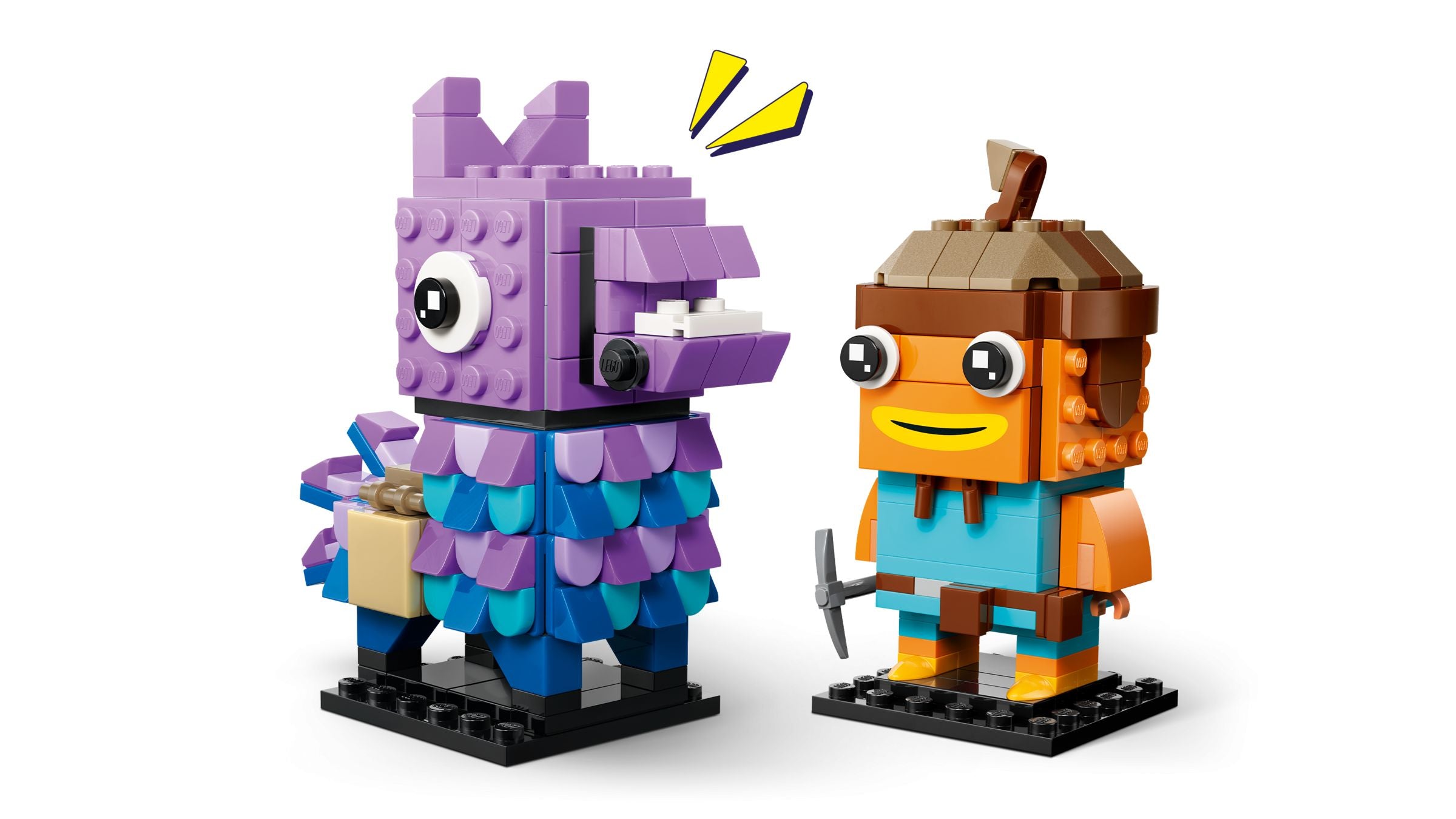 LEGO® BrickHeadz 40881 Vorratslama und Fischstäbchen Figuren