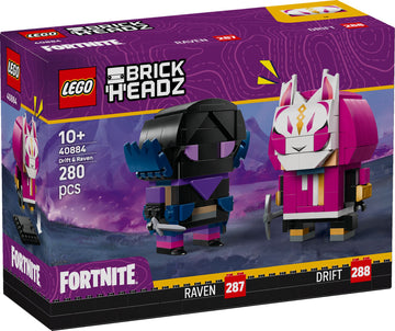 LEGO® BrickHeadz 40884 Drift und Raven Figuren