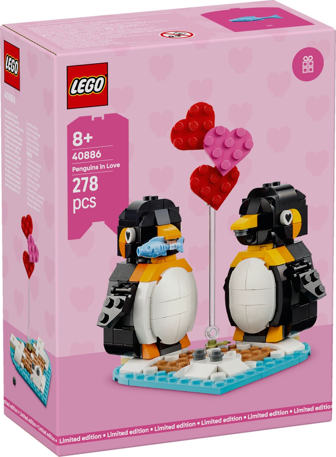 LEGO® 40886 Verliebte Pinguine