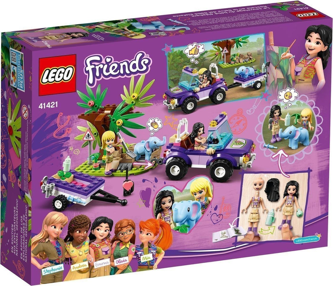LEGO® Friends 41421 Rettung des Elefantenbabys mit Transporter