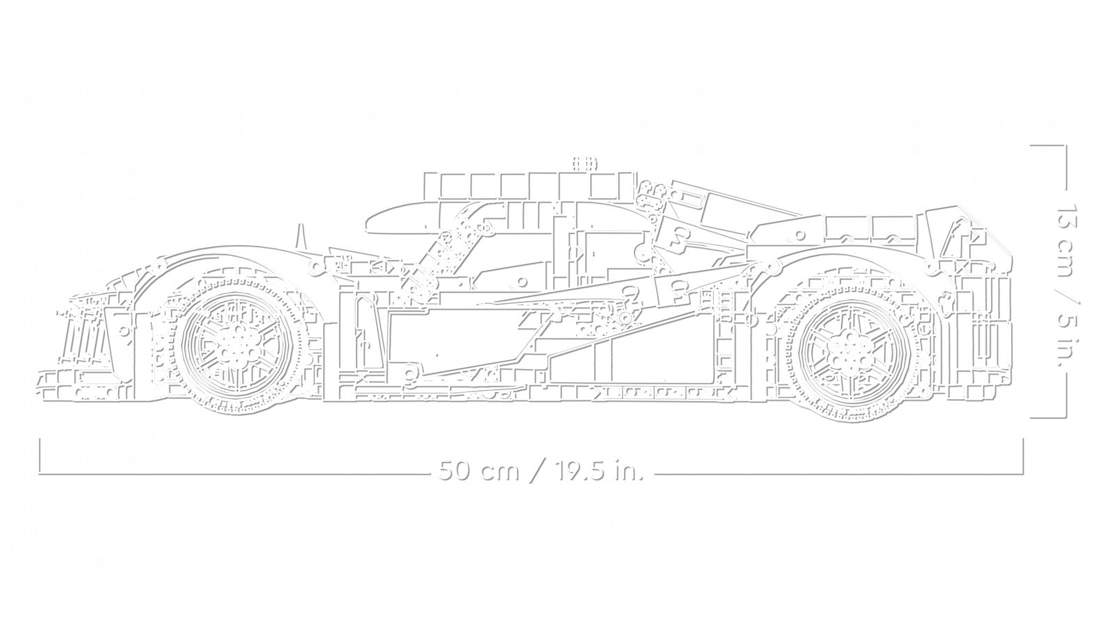 LEGO® Technic™ 42156 PEUGEOT 9X8 24H Le Mans Hybrid Hypercar