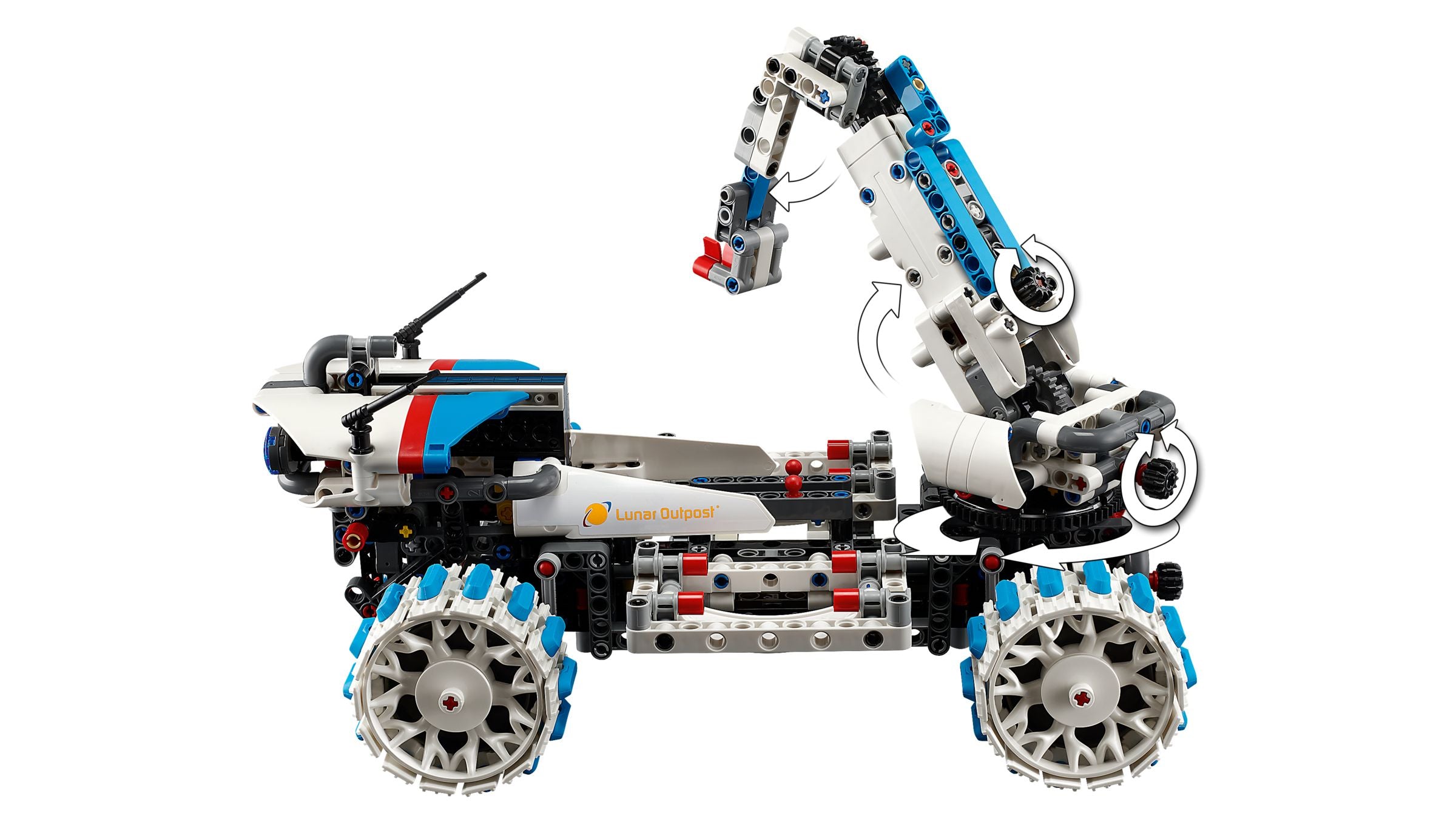 LEGO® Technic™ 42211 Lunar Outpost™ Mondrover-Raumfahrzeug
