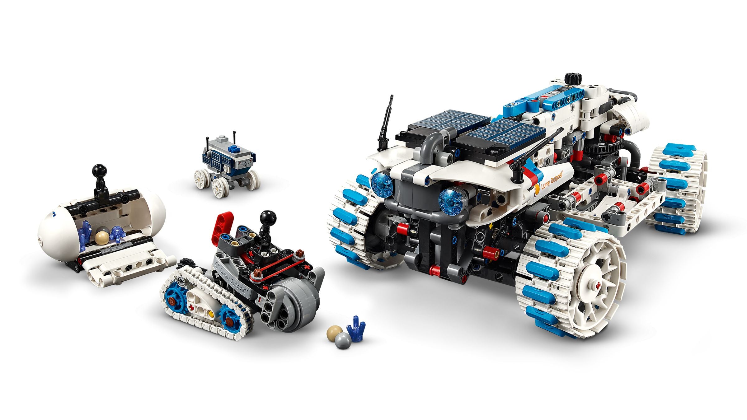 LEGO® Technic™ 42211 Lunar Outpost™ Mondrover-Raumfahrzeug
