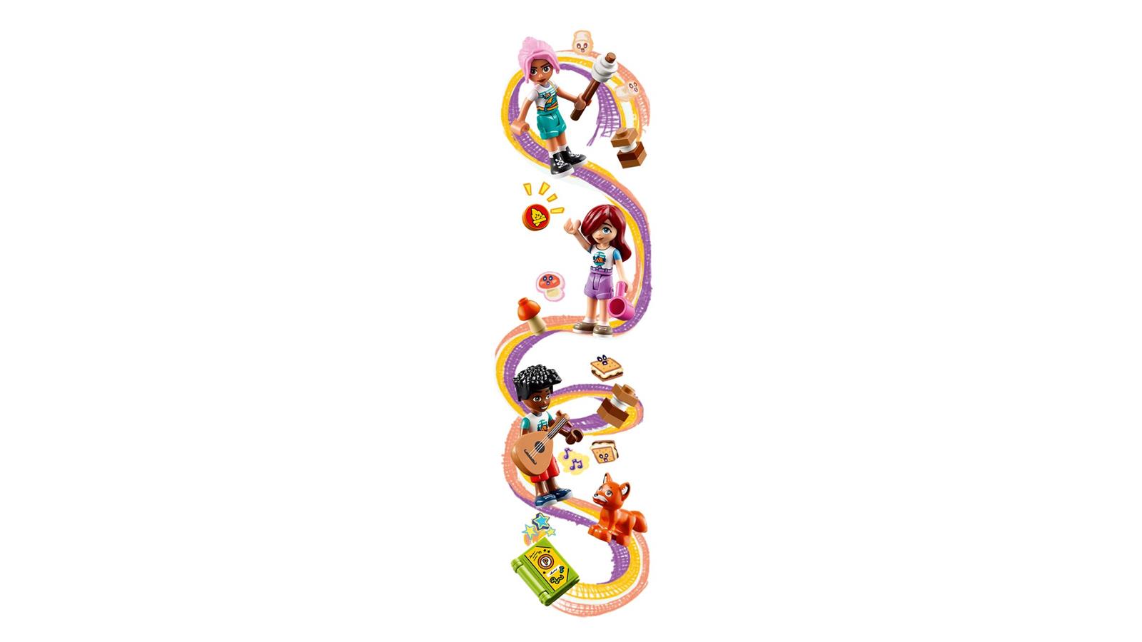 LEGO® Friends 42624 Gemütliche Hütten im Abenteuercamp