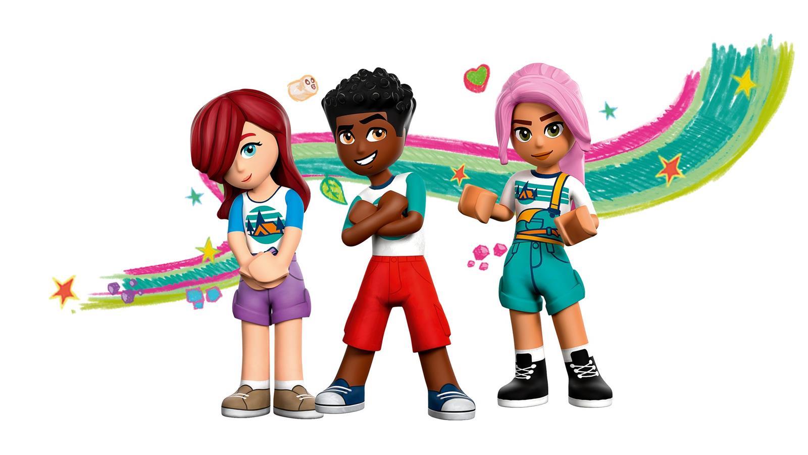 LEGO® Friends 42624 Gemütliche Hütten im Abenteuercamp