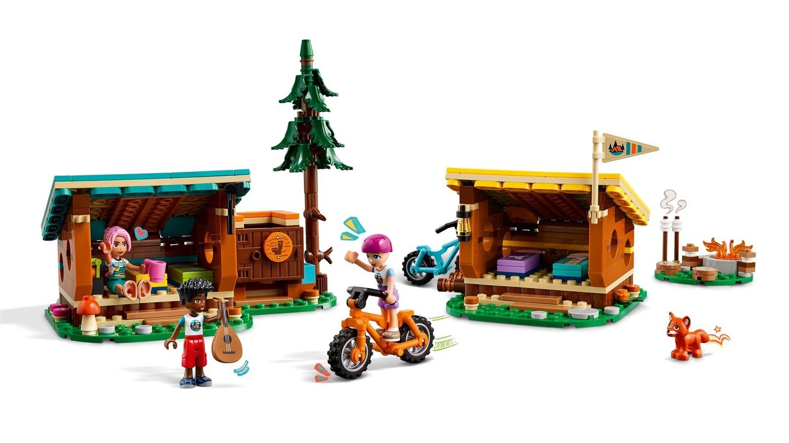 LEGO® Friends 42624 Gemütliche Hütten im Abenteuercamp