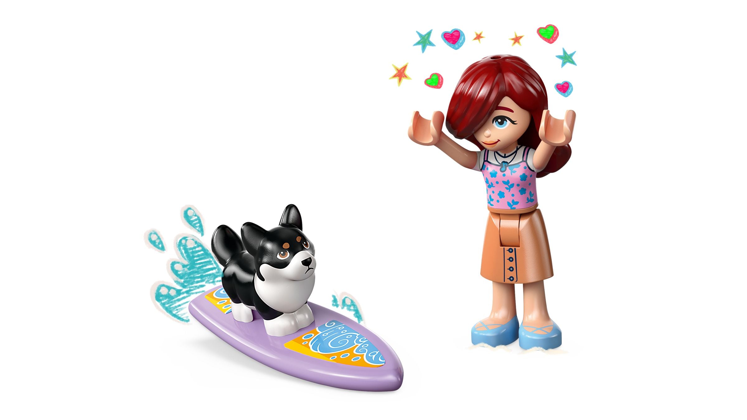 LEGO® Friends 42641 Strandabenteuer mit Hunden