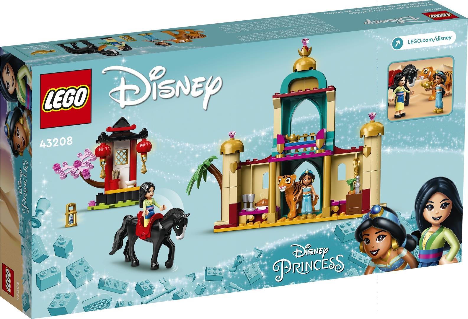 LEGO® Disney™ 43208 Jasmins und Mulans Abenteuer