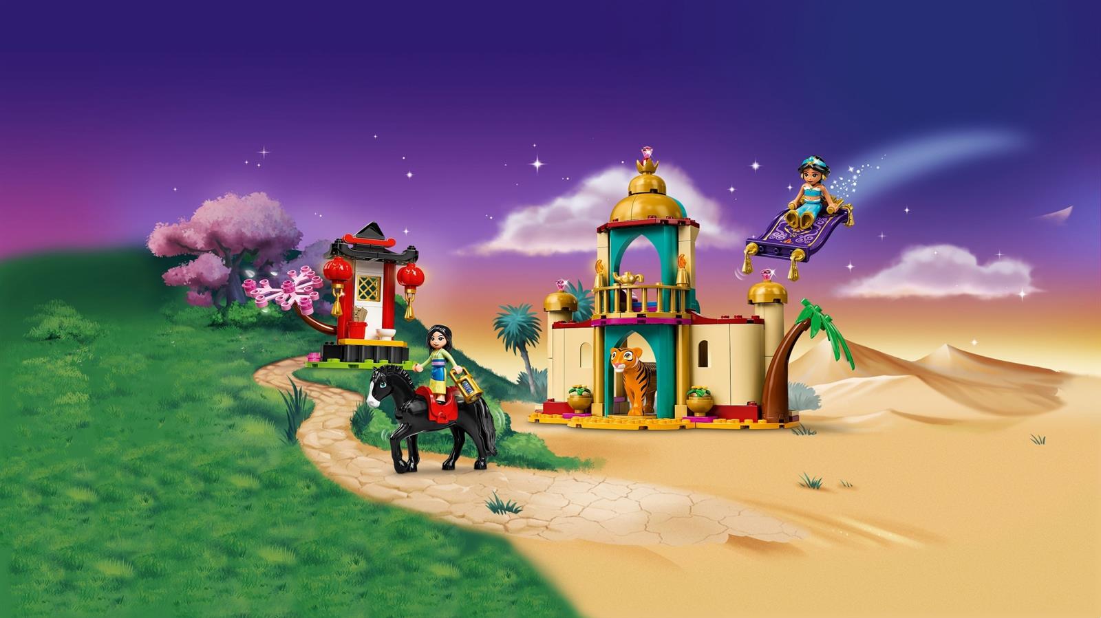 LEGO® Disney™ 43208 Jasmins und Mulans Abenteuer
