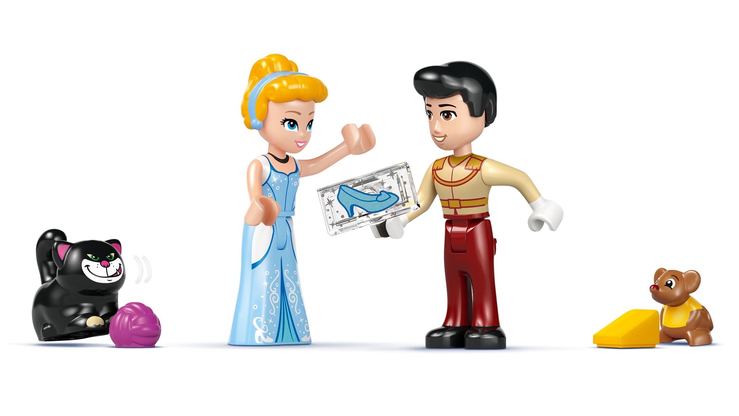 LEGO® Disney™ 43275 Cinderellas Schloss und Pferdekutsche