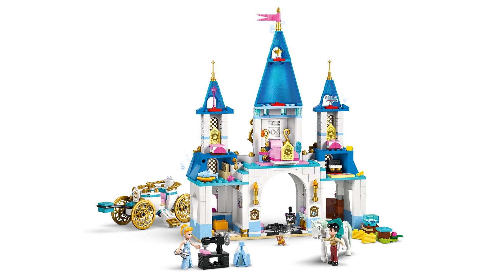LEGO® Disney™ 43275 Cinderellas Schloss und Pferdekutsche