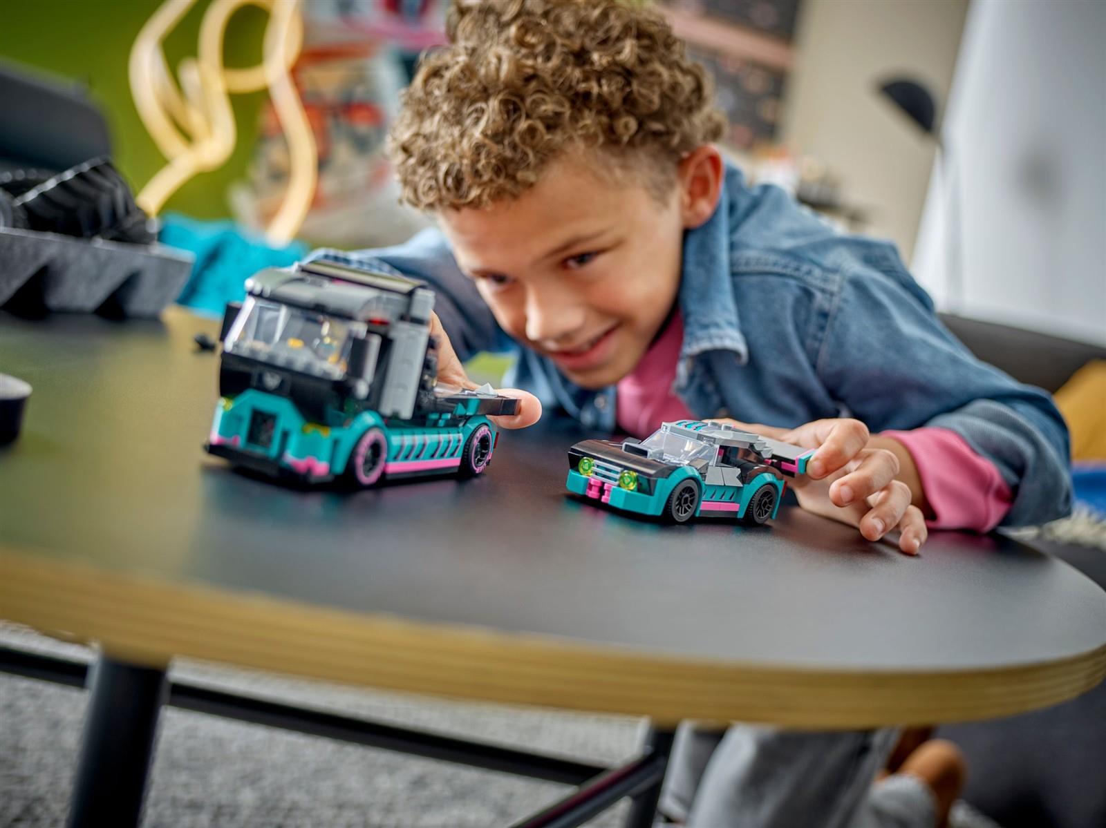 LEGO® City 60406 Autotransporter mit Rennwagen