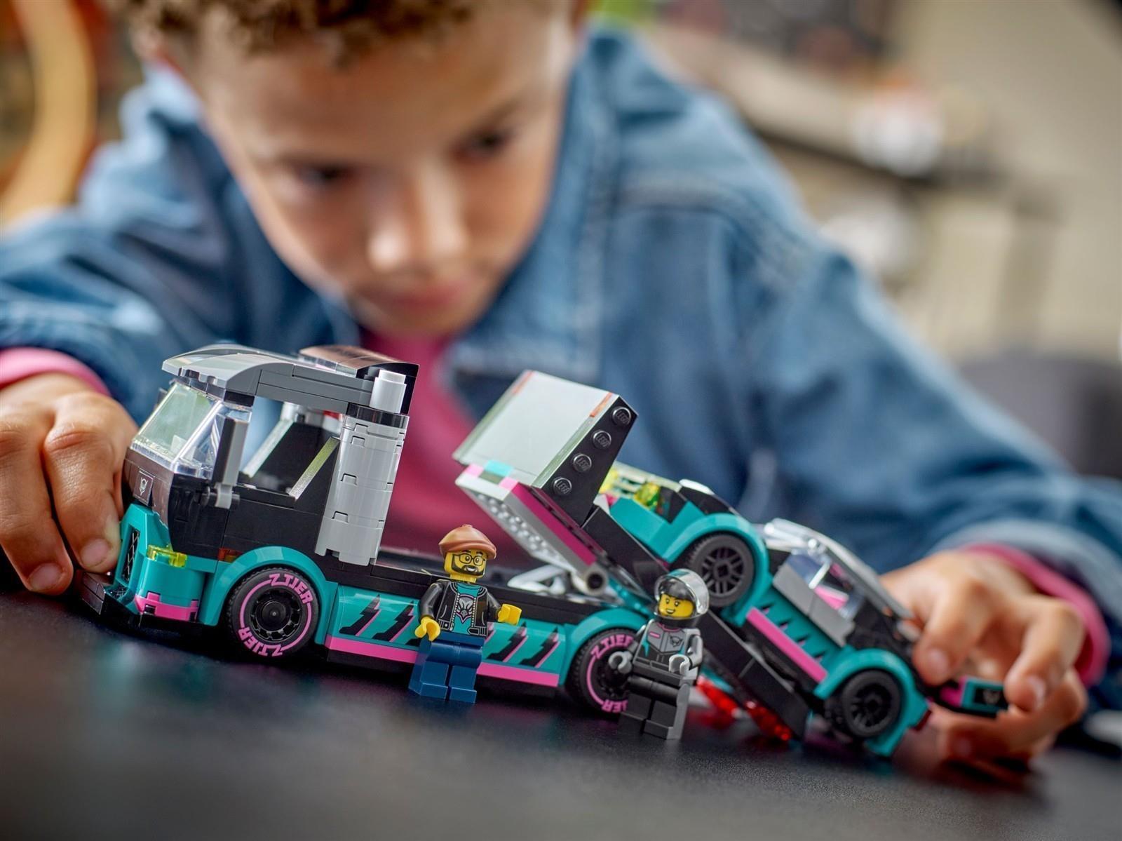 LEGO® City 60406 Autotransporter mit Rennwagen