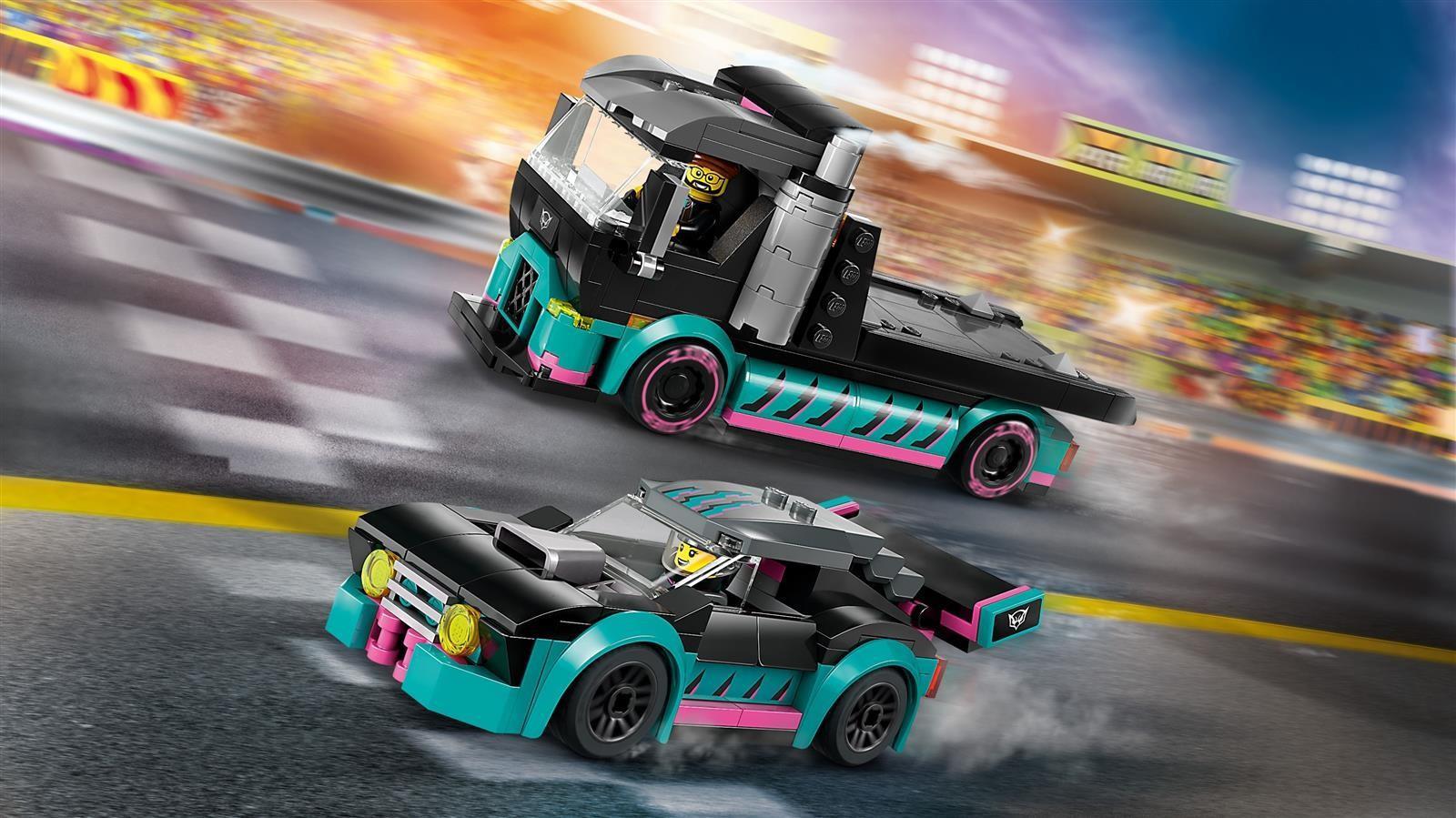 LEGO® City 60406 Autotransporter mit Rennwagen