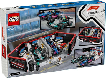 LEGO® City 60444 F1® Garage mit Mercedes-AMG & Alpine Rennautos