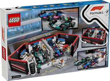 LEGO® City 60444 F1® Garage mit Mercedes-AMG & Alpine Rennautos