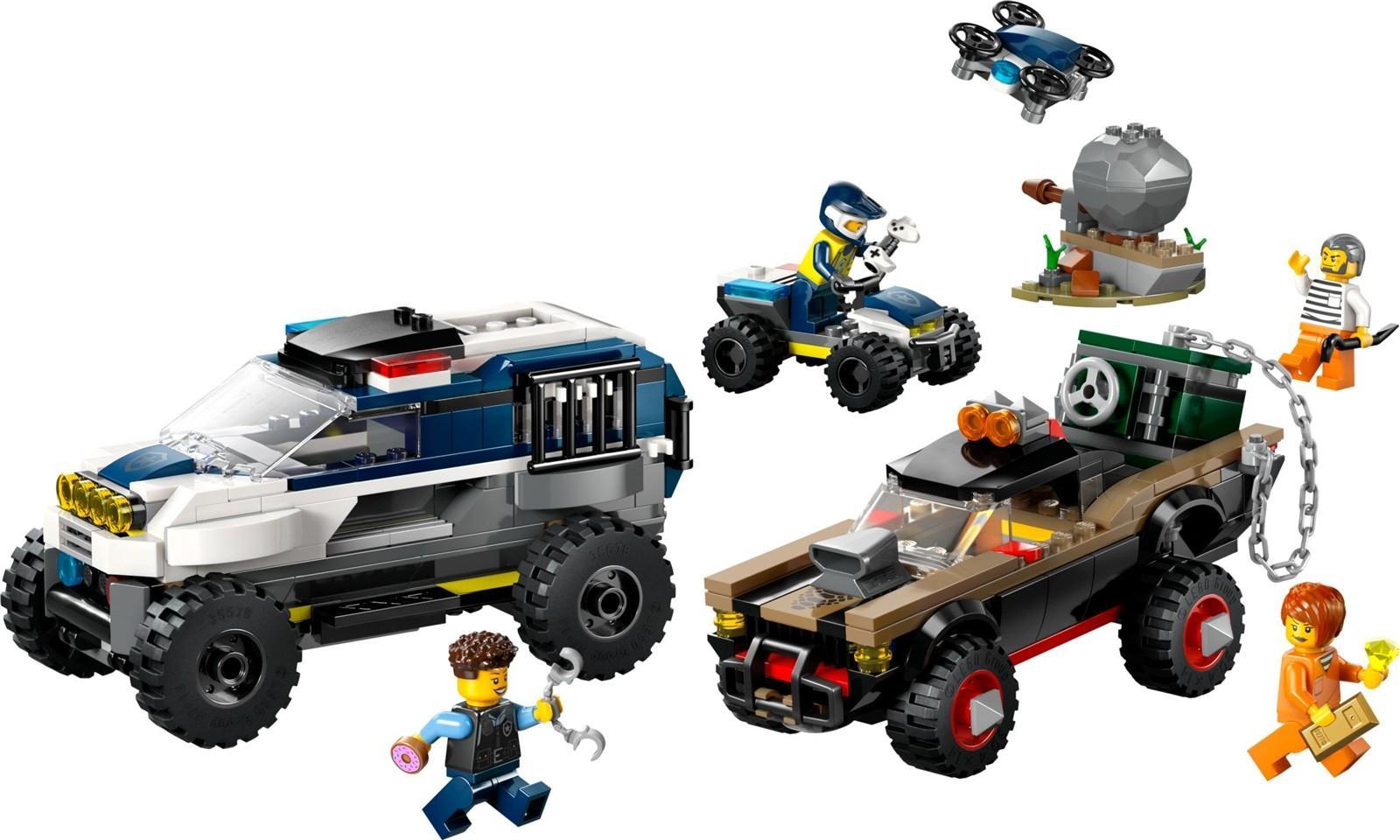 LEGO® City 60449 Verfolgungsjagd im Polizeigeländewagen