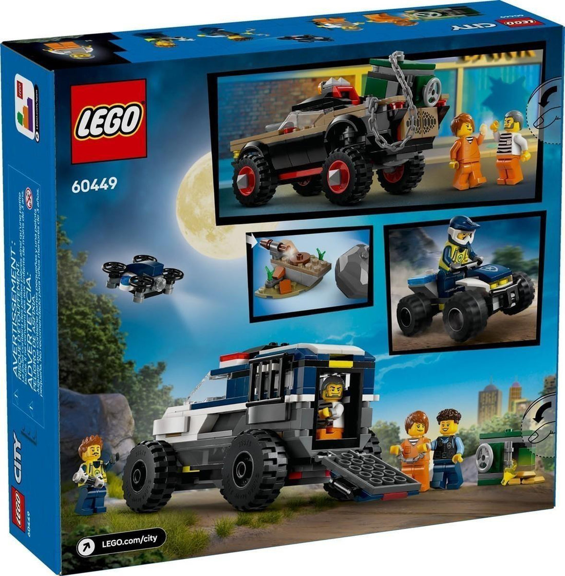 LEGO® City 60449 Verfolgungsjagd im Polizeigeländewagen