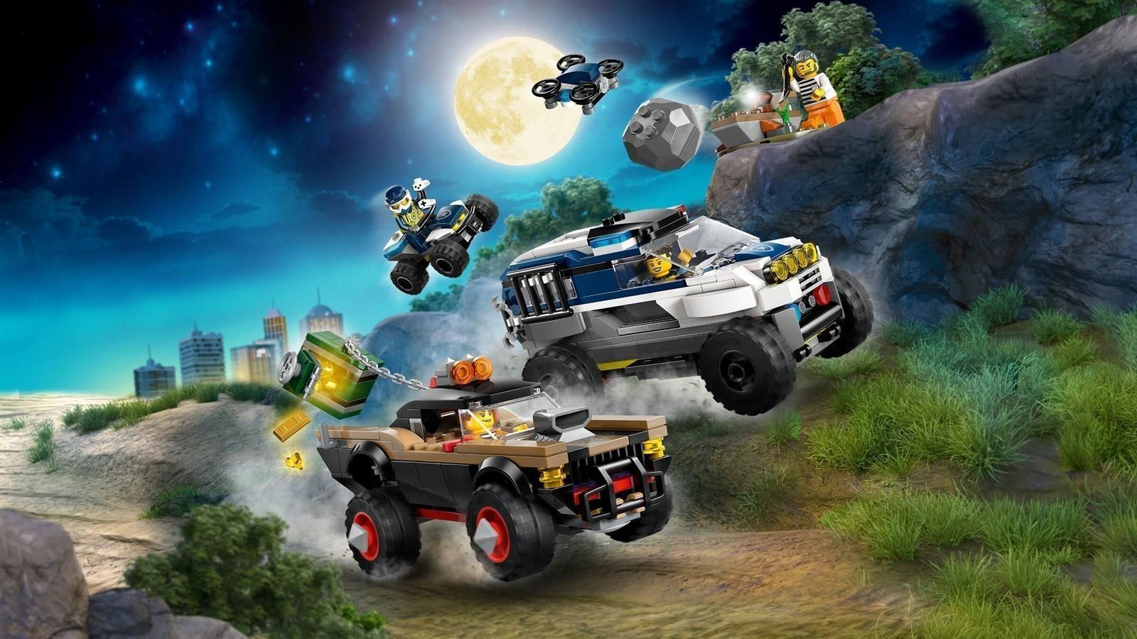 LEGO® City 60449 Verfolgungsjagd im Polizeigeländewagen