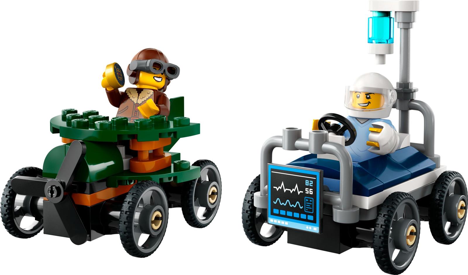 LEGO® City 60459 Flugzeug vs. Krankenhausbett
