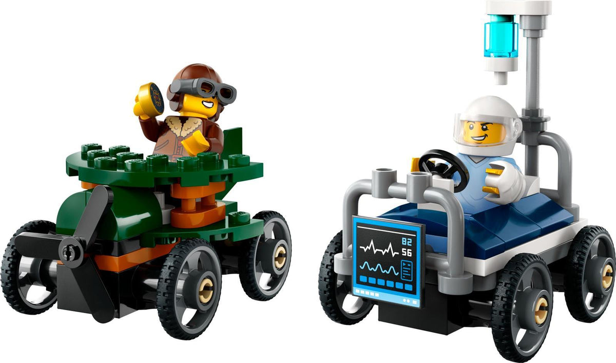 LEGO® City 60459 Flugzeug vs. Krankenhausbett