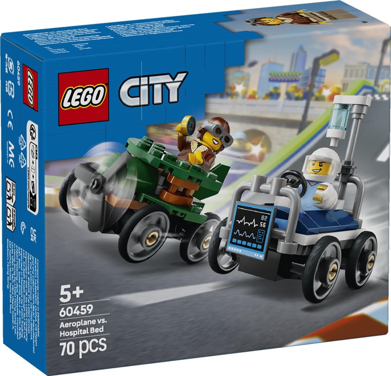 LEGO® City 60459 Flugzeug vs. Krankenhausbett