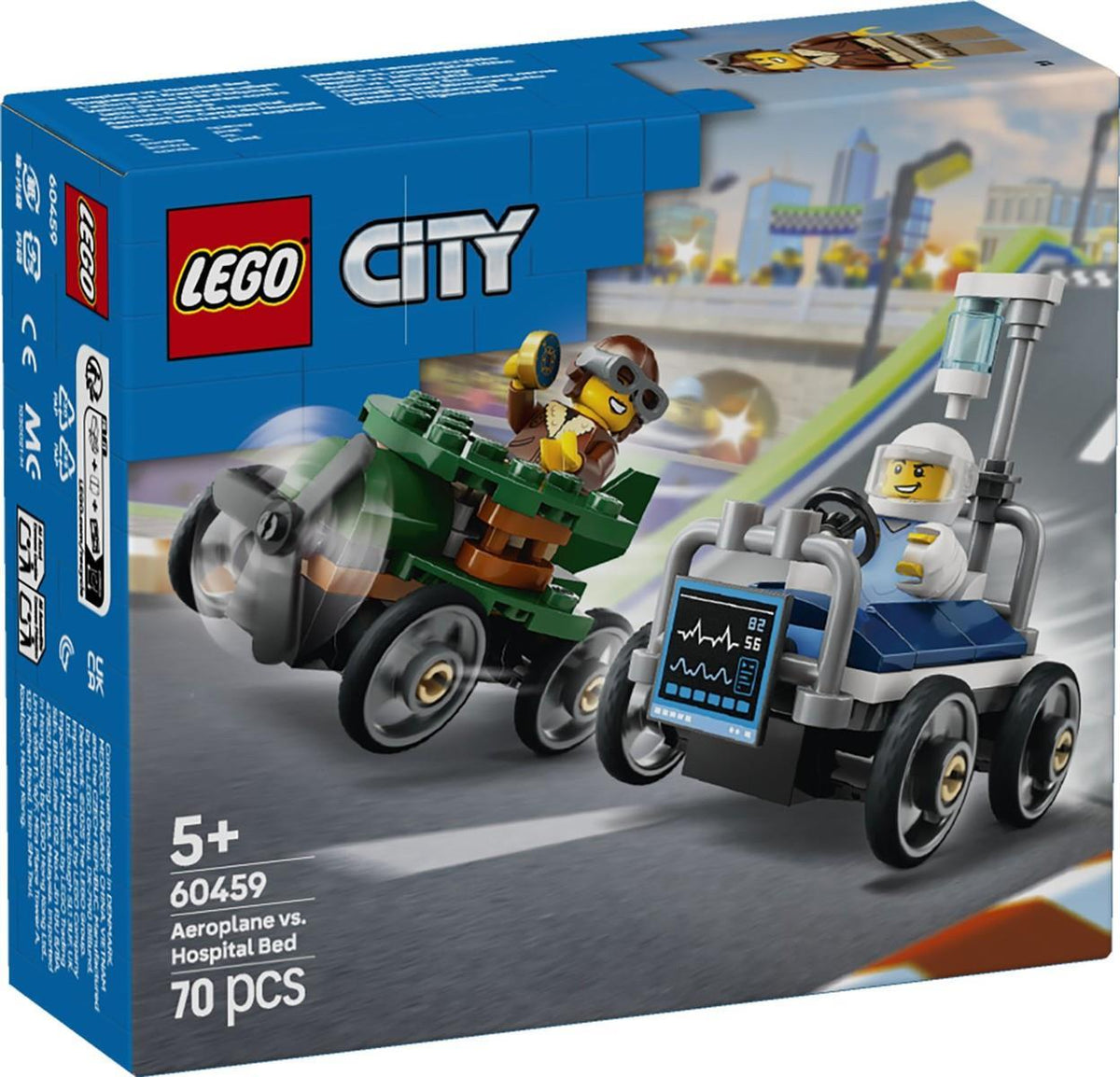 LEGO® City 60459 Flugzeug vs. Krankenhausbett