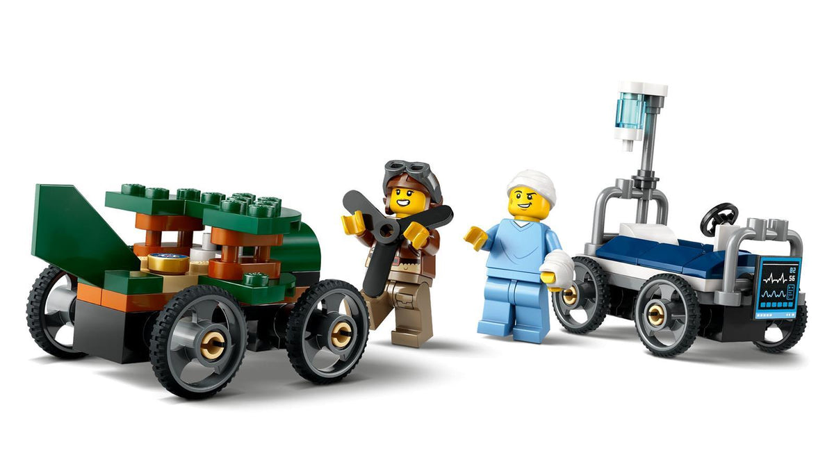 LEGO® City 60459 Flugzeug vs. Krankenhausbett