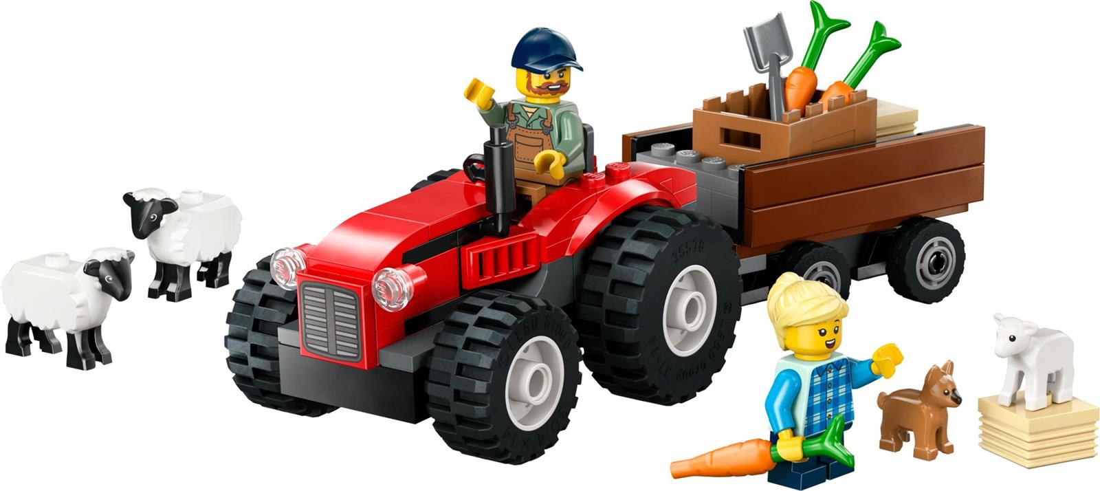 LEGO® City 60461 Traktor mit Anhänger