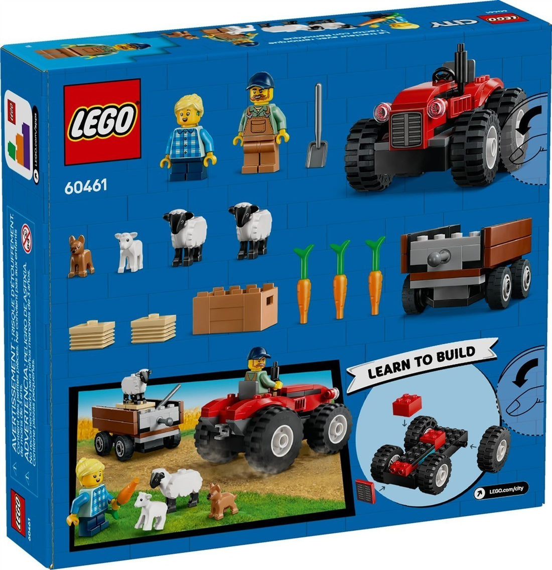 LEGO® City 60461 Traktor mit Anhänger