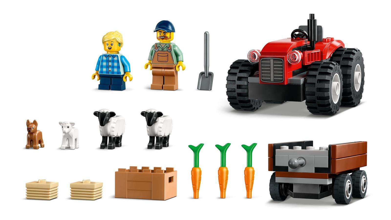 LEGO® City 60461 Traktor mit Anhänger