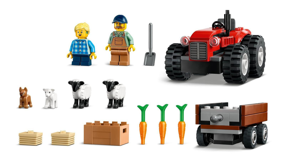 LEGO® City 60461 Traktor mit Anhänger
