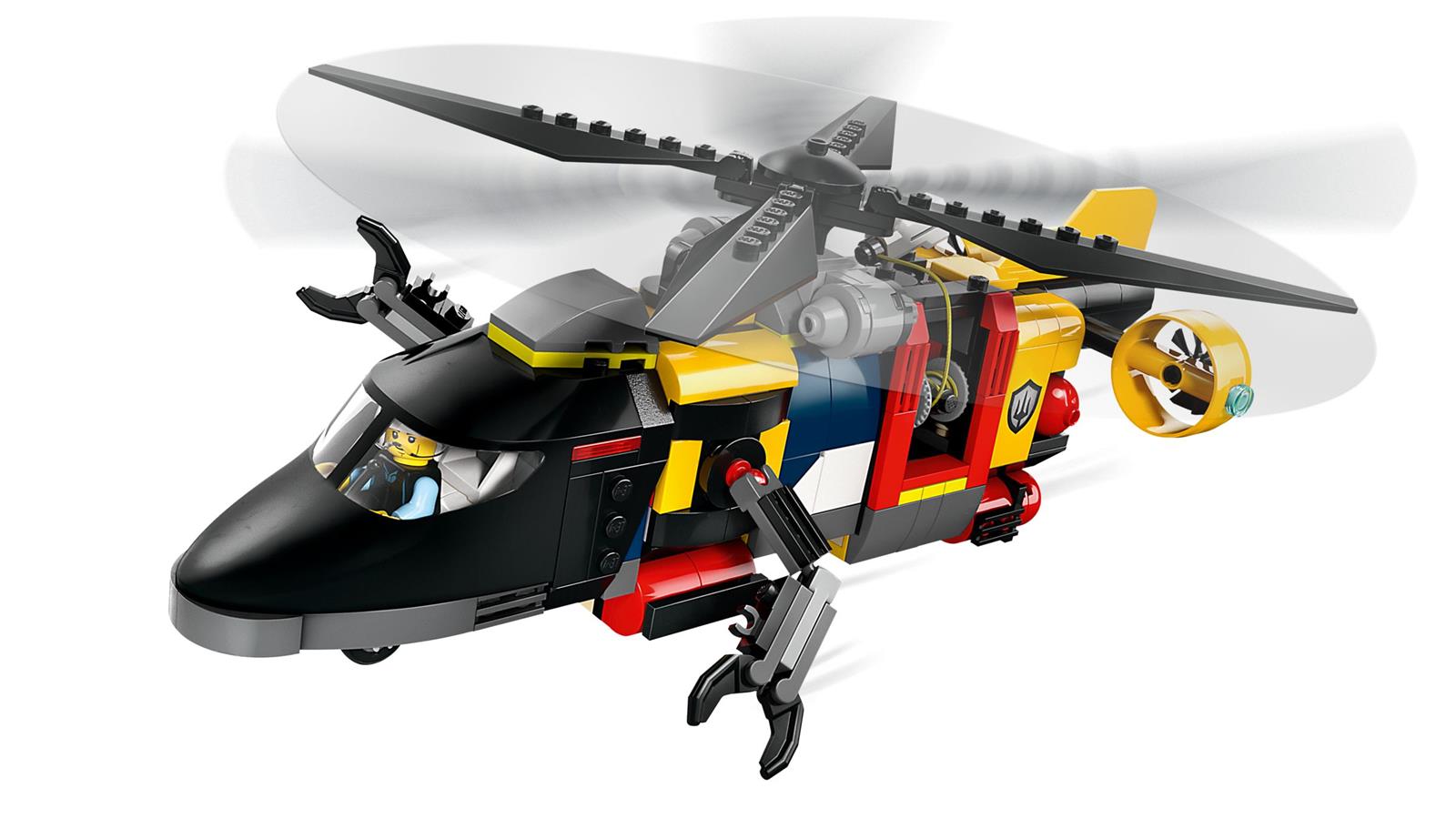 LEGO® City 60462 Kombinationsset mit Hubschrauber, Löschauto und U-Boot