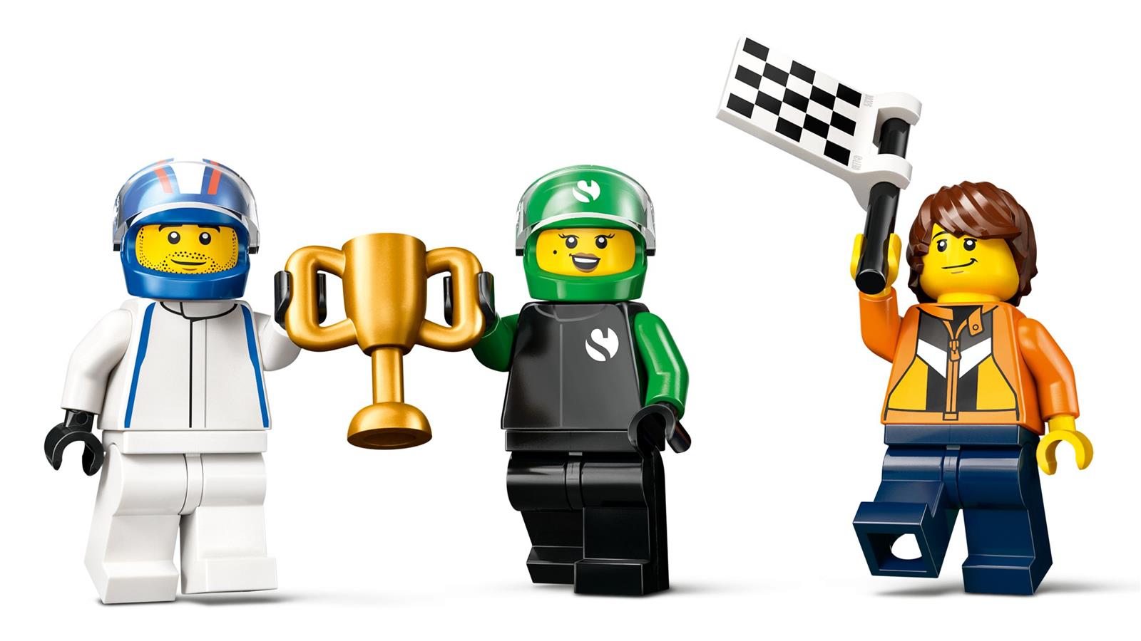 LEGO® City 60474 F1® Startaufstellung mit VCARB & Sauber Rennautos