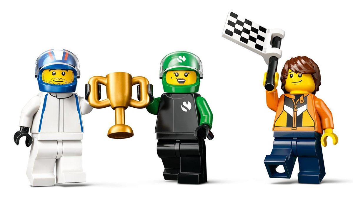LEGO® City 60474 F1® Startaufstellung mit VCARB & Sauber Rennautos