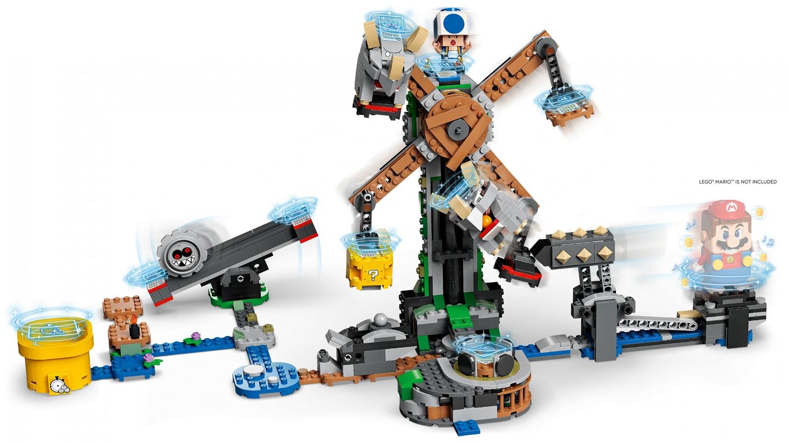 LEGO® Super Mario™ 71390 Reznors Absturz – Erweiterungsset