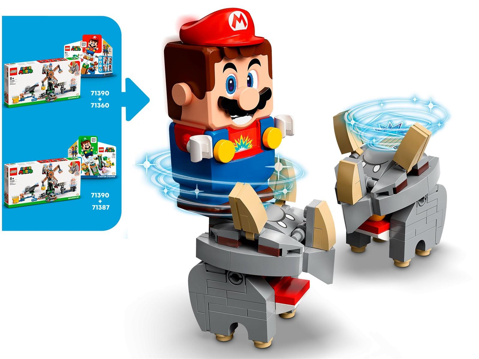 LEGO® Super Mario™ 71390 Reznors Absturz – Erweiterungsset