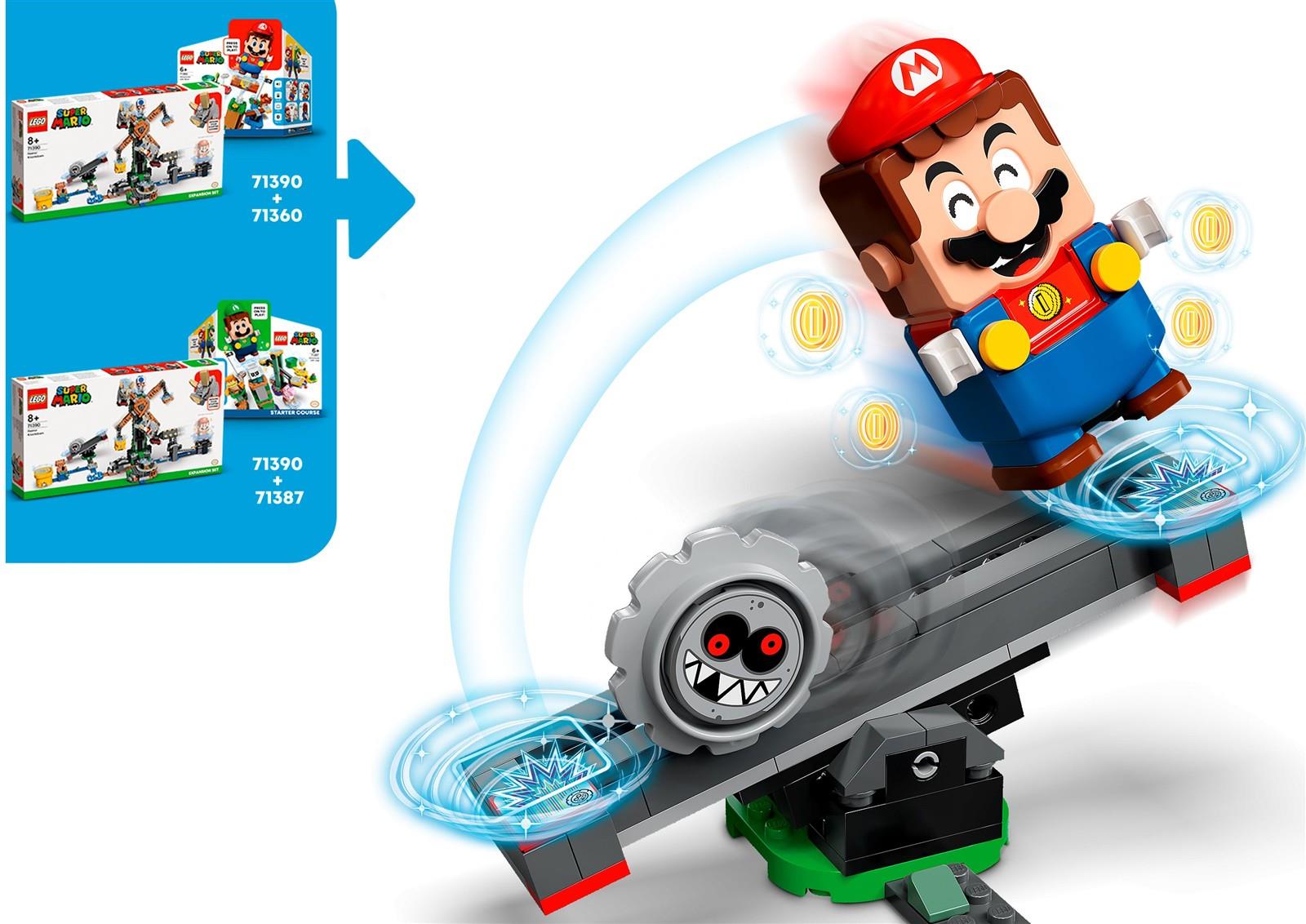 LEGO® Super Mario™ 71390 Reznors Absturz – Erweiterungsset