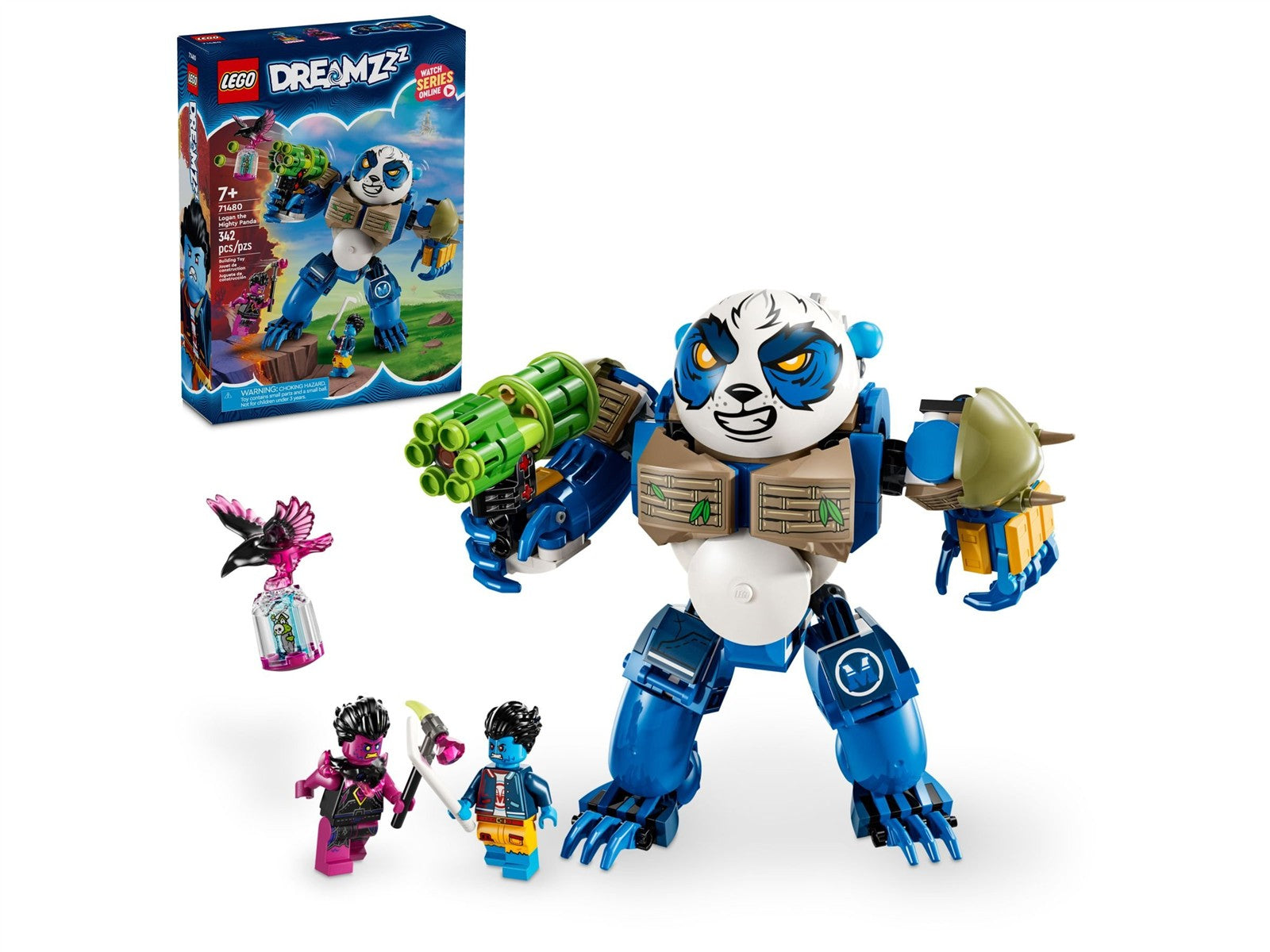 LEGO® Dreamzzz 71480 Logan der mächtige Panda