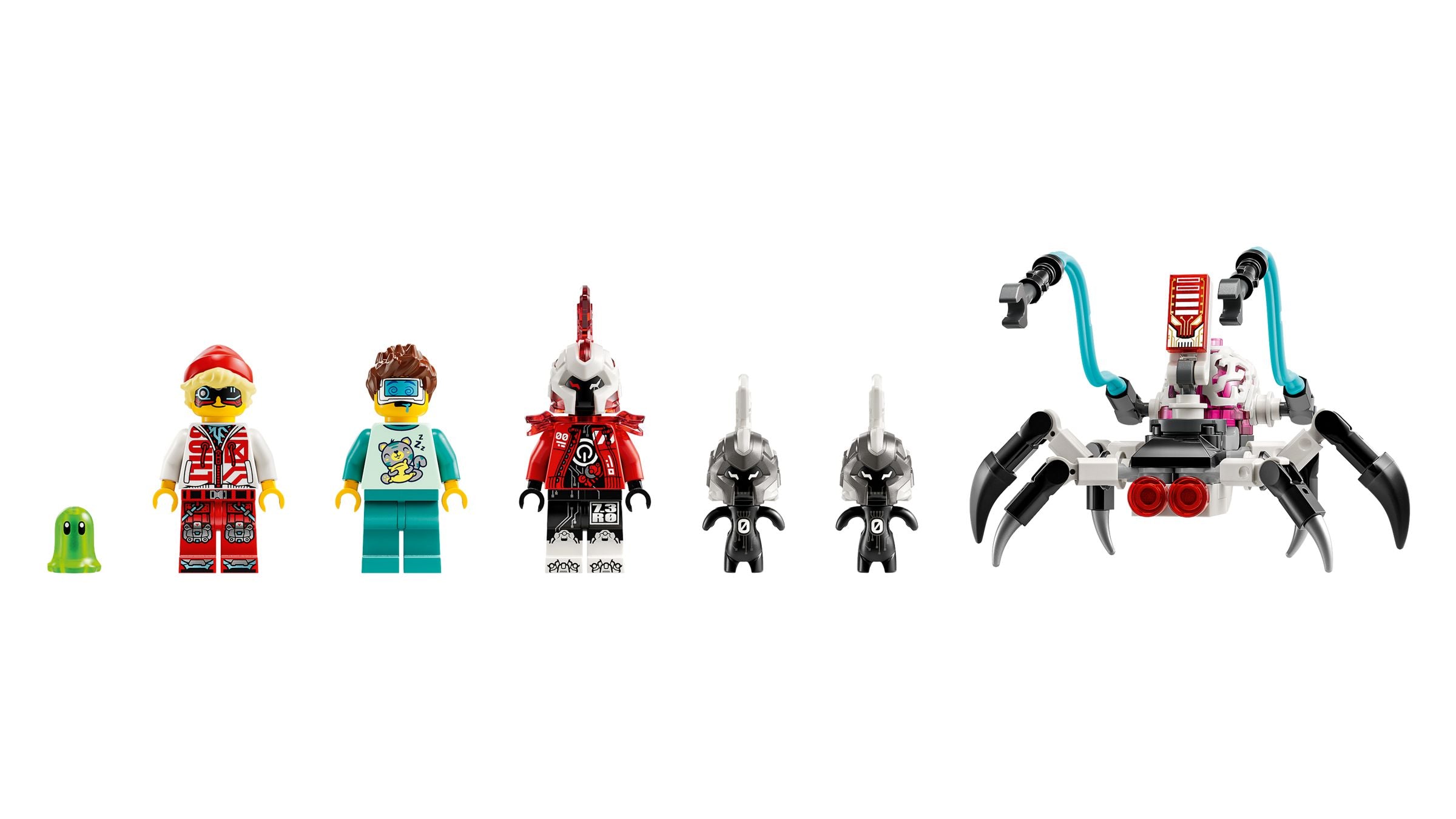 LEGO® Dreamzzz™ 71497 Coopers Tiger-Mech und Zero's Hot Rod Auto