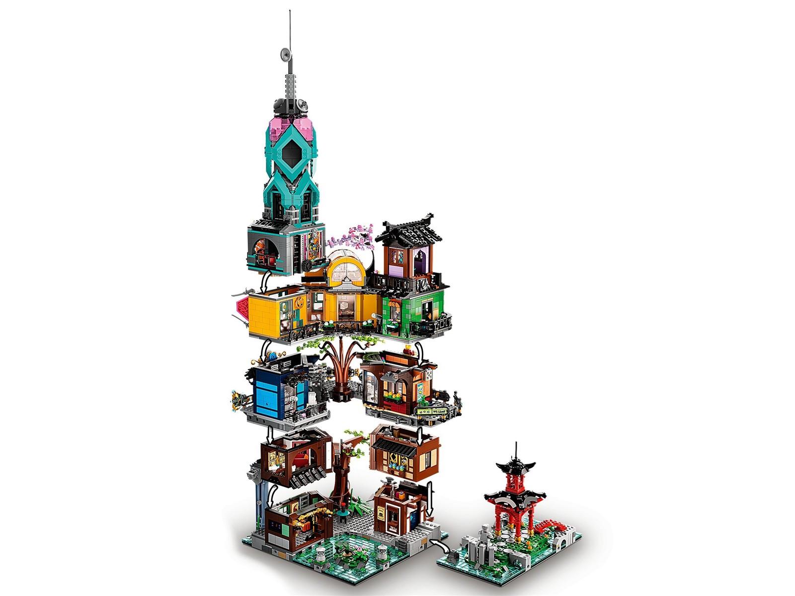 LEGO® NINJAGO® 71741 Die Gärten von NINJAGO® City