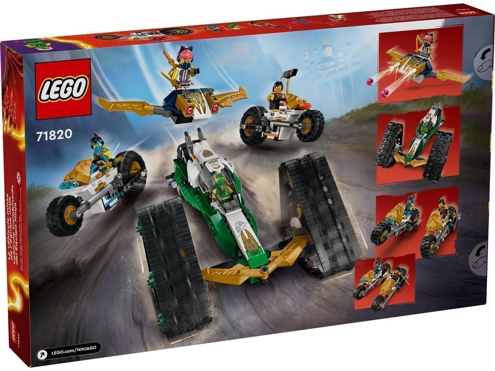 LEGO® Ninjago 71820 Kombi-Raupe des Ninja-Teams