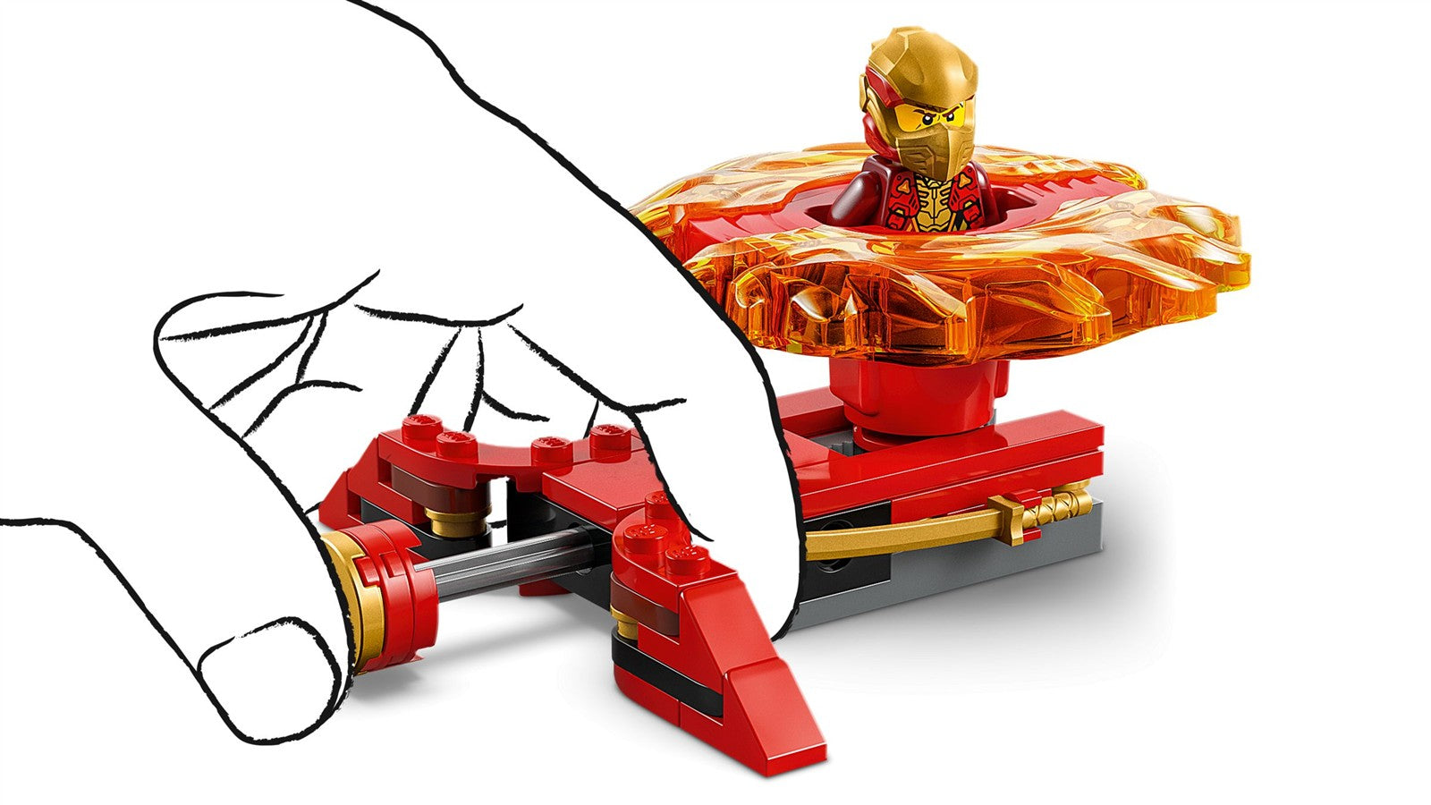 LEGO® NINJAGO® 71823 Kais Drachen-Spinjitzu-Spinner