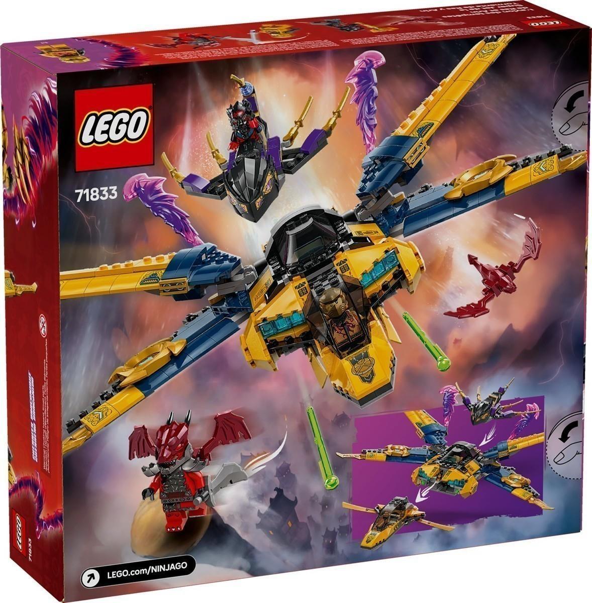 LEGO® Ninjago 71833 Ras und Arins Super-Sturmflieger