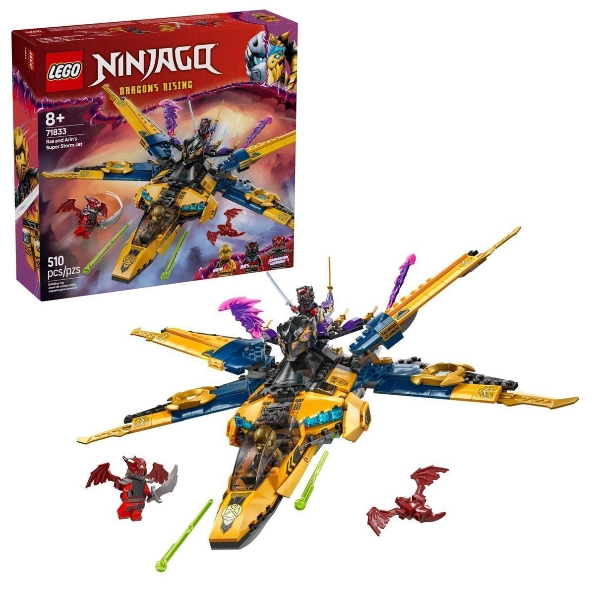 LEGO® Ninjago 71833 Ras und Arins Super-Sturmflieger
