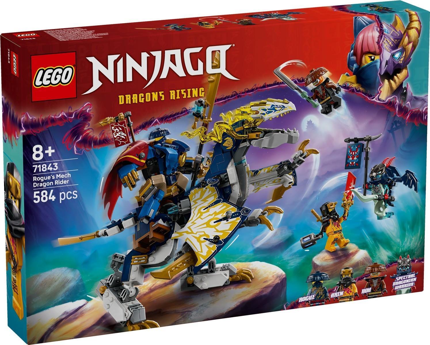 LEGO® NINJAGO® 71843 Rogues Mech-Drachenreiter
