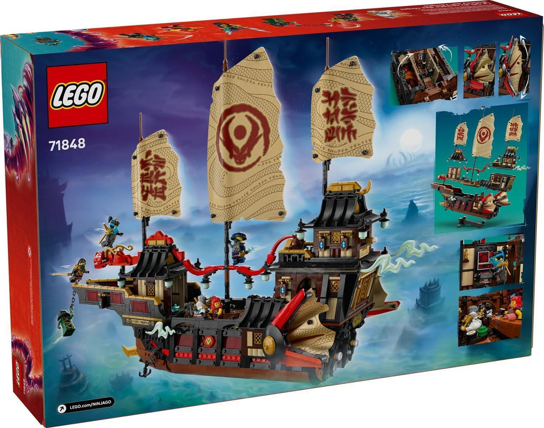 LEGO® NINJAGO® 71848 Der Tempel-Flugsegler